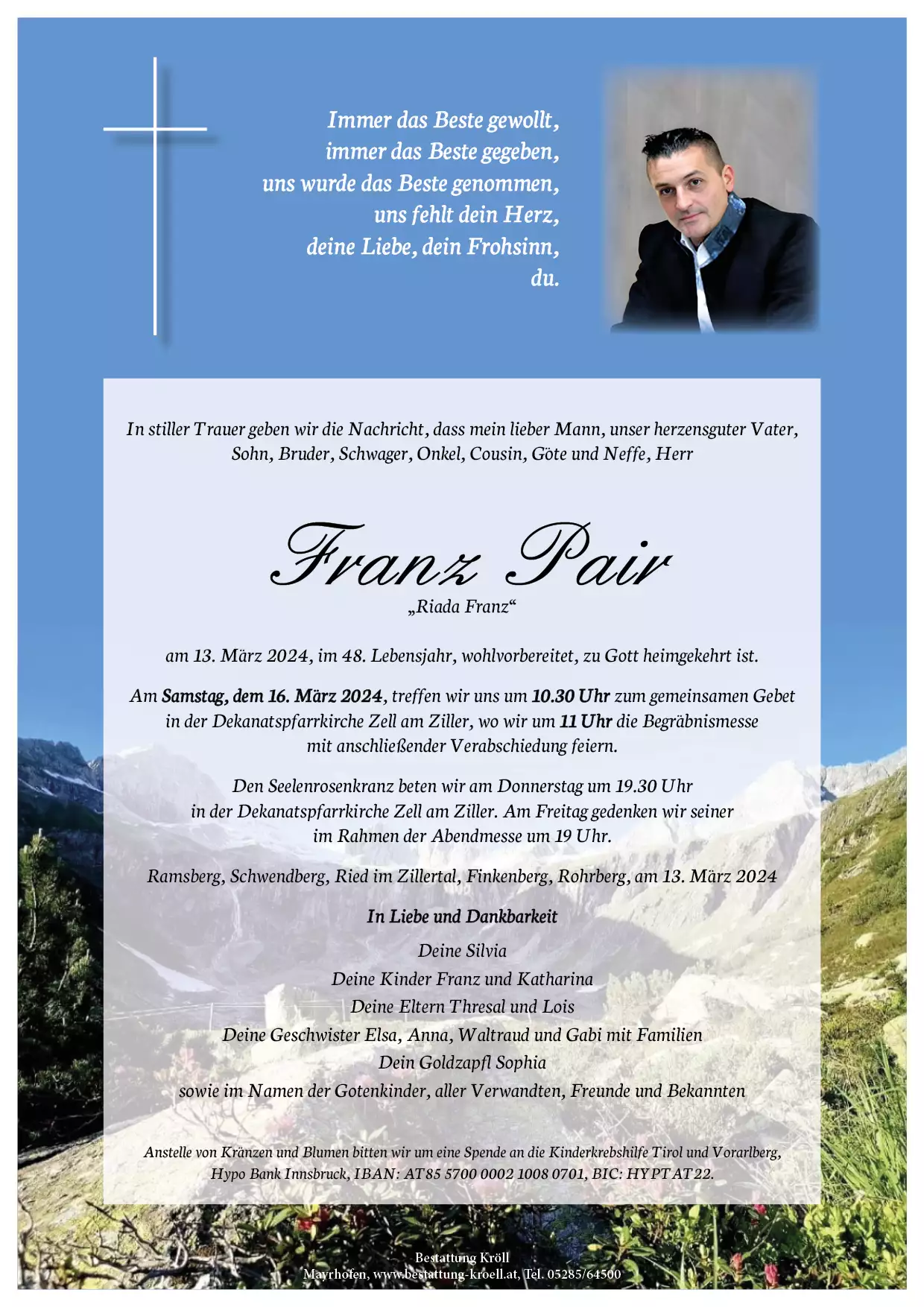 Parte von Franz Pair